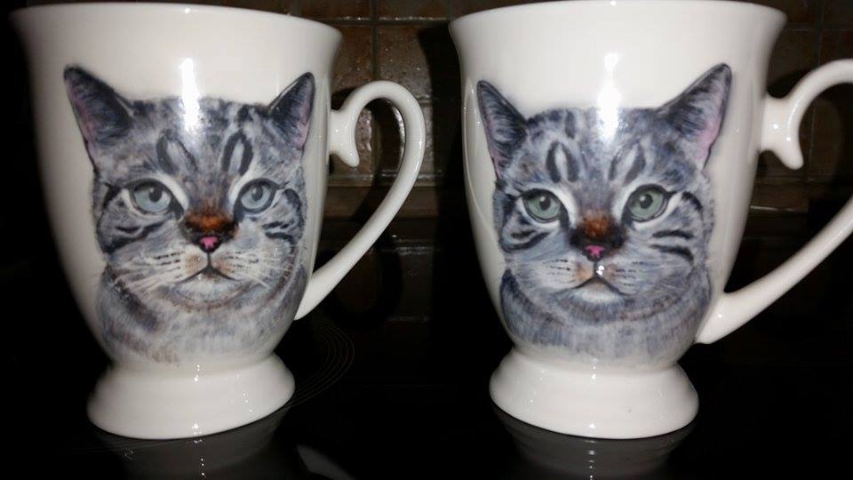 macska portés bögre