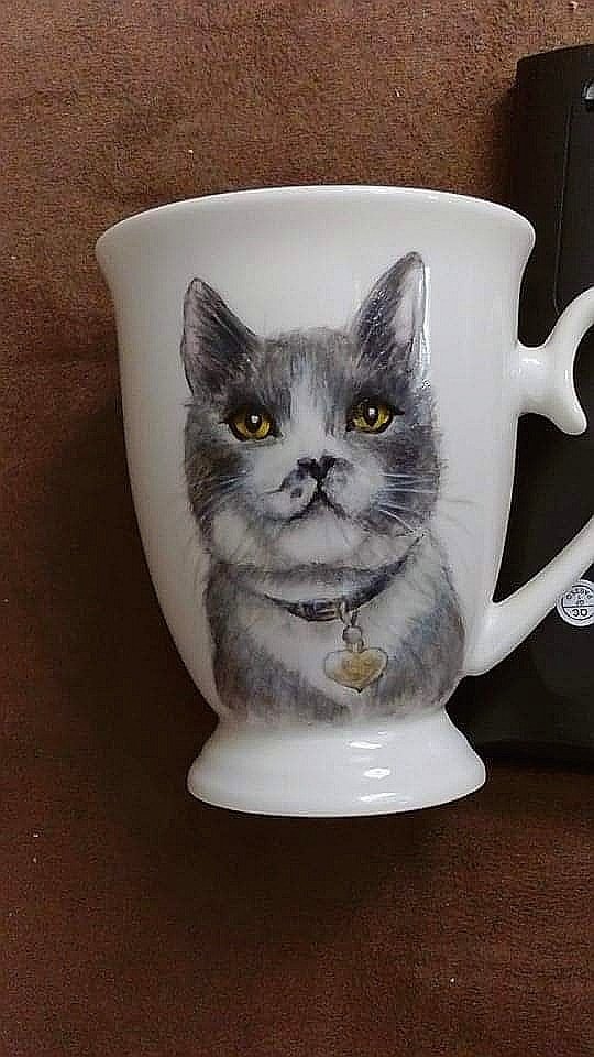 egyedi Macskás portré ajándékba