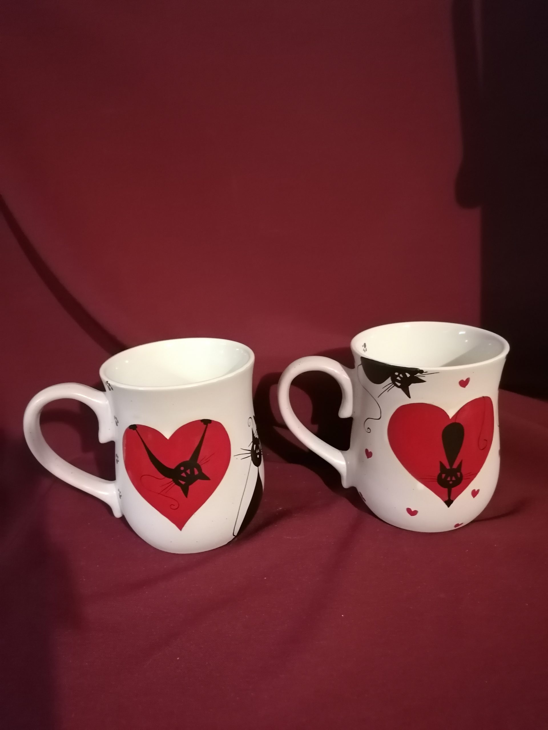 macskás óriás bögre