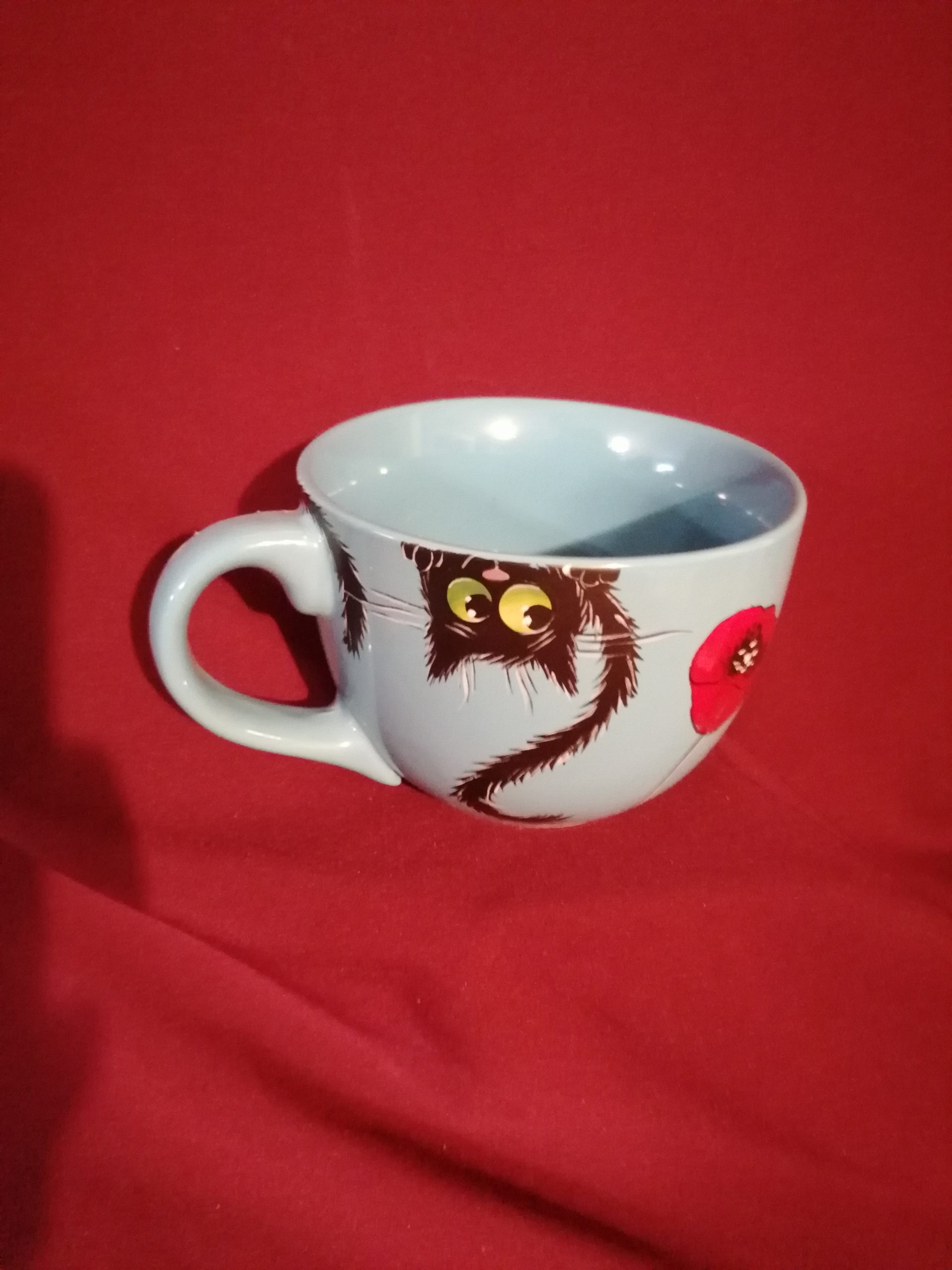 Cicás ajándék bögre,