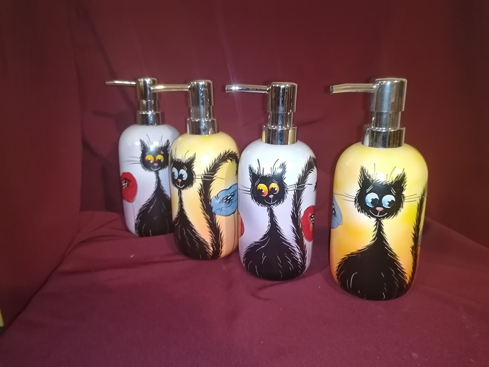 Bolondos macskás szappanadagoló - Image 2