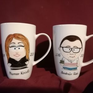 céges festett ajándék