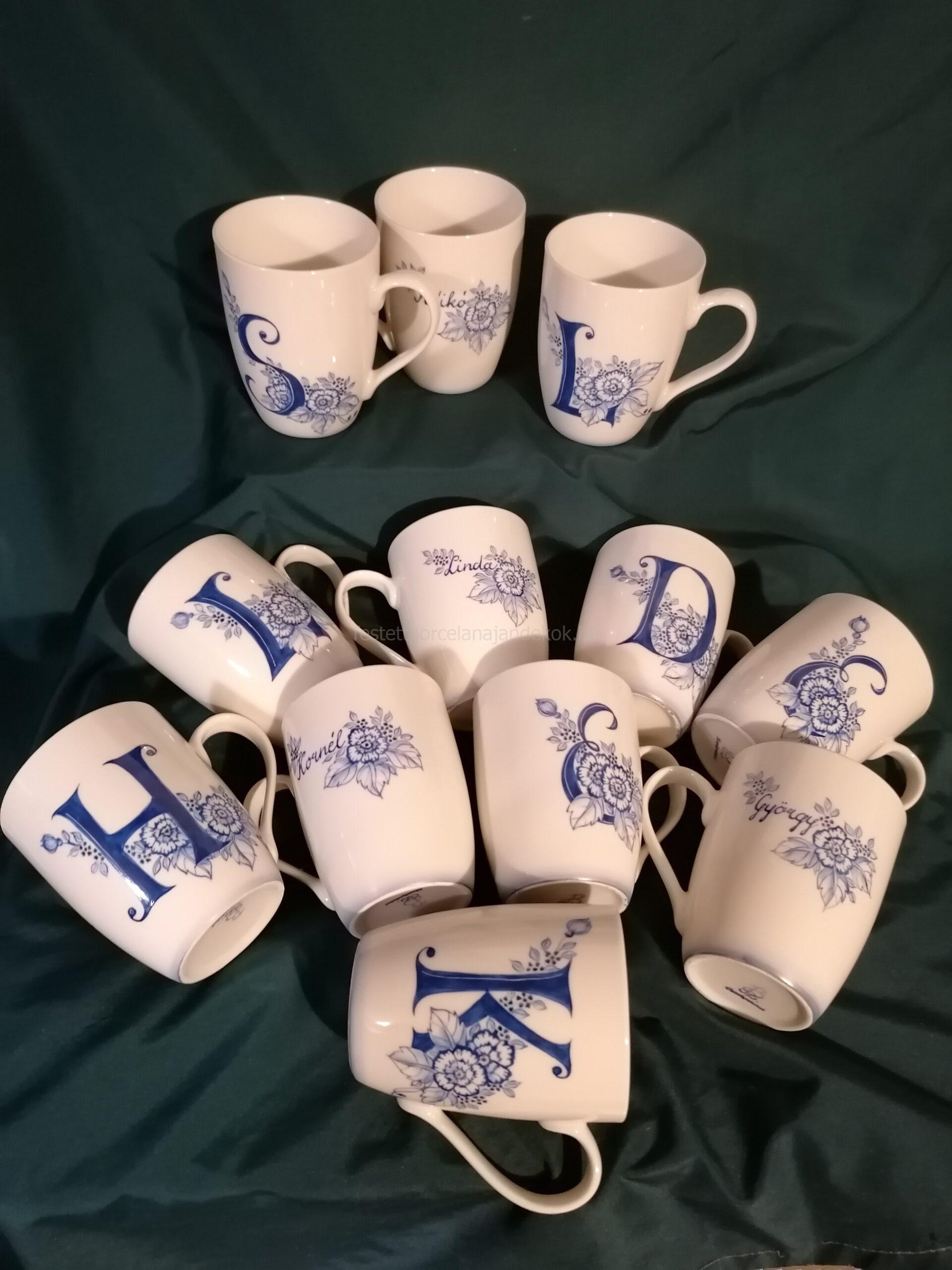 Esküvői köszönőajándék bögre vendégeknek