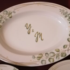 Nászajándék porcelán szett