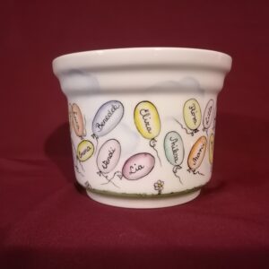 festett kaspó ballagásra